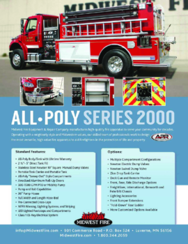 All-Poly 2000 Series Sales sheet